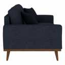Emerald Furnishings Lakeview Love Seat Navy Blue