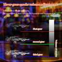 Electric Whiskey Smoker Kit,Rechargeable Cocktail Smoker Kit with 3 Light Modes,Bourbon Smoker Kit,4Wood Chips,Birthday/Christmas Gifts for Men,Dad,Husband