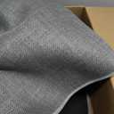 5ft Kitchen Runner Rugs Non Skid, Absorbent Small Jute Kitchen Carpet Sink Rug, Rubber Backed Indoor Enterway Runner, Grey