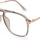 Dollger Blue light Blocking glasses for women fashion Oversized aviator, Computer GLasses Protect Your Vision Stylish Healthy