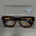 VISOONE Blue Light Blocking Glasses with TR90 Rectangle Frame and Chic Preppy Look for Women Men RIVER (Coco Tortoise)