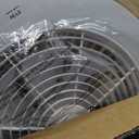 Orison Ceiling Fans with Lights, Low Profile Ceiling Fan with Lights and Remote, 6 Wind Speeds Smart Flush Mount Ceiling Fan for Bedroom, Kids Room and Living Room 19.7" (White)