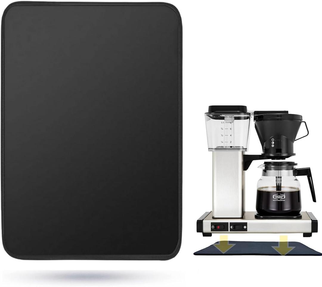 Sliding Pad for Moccamaster Coffee Machine - Smooth Glide with Anti-Slip Base Fit for Technivorm Moccamaster 53923 KBGV 79112 KBT 59691 KB,Easy to Slide on the Kitchen Countertopp