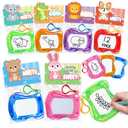 Valentines Day Cards for Kids School, 12 Pack Magnetic Drawing Board Valentine Day Gifts, Goodie Bags Stuffers for Valentines Classroom Exchange Prize, Valentine's Party Favors for Boys Girls