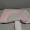 Arm Rest for Nails Tech - U-shaped Manicure Nail Hand Rest Pillow Cushion, Big Microfiber Leather Nail Arm Rest Stand for Acrylic Nail Art Tech (Pink)