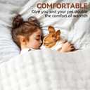 Fluffy Faux Fur Throw Blanket for Couch, Ultra Soft Plush Bubble Blanket - Perfect Christmas Birthday Gifts for Women Mom, Luxury Fuzzy Blanket for Sofa Bedroom,Machine Washable,50"x60",White