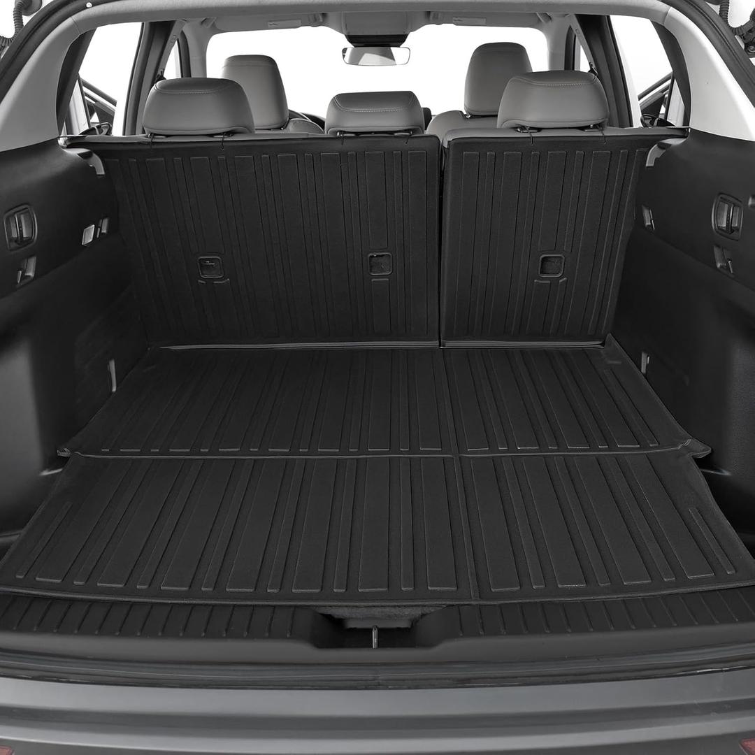 Cargo Mat for 2023-2026 Mazda CX-50 Gas, Full Coverage All Weather Cargo Mat with Backrest Protectors for CX50 Accessories(Not fit Hybrid)