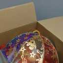 Leitee 3 Pcs Electric Santa Claus Decoration - Rope Ladder Parachute Somersault Musical Santa Climbing Ladder Plush Doll Figurine Christmas Tree Hanging Ornaments Xmas Gift