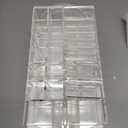 Sooyee 360 Degree Spinning Lipstick Organizer Holder 53 Spaces,Acrylic Cosmetic Display Cases for Lipstick, Brushes, Bottles, and more,Clear