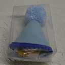 Pet Birthday Hat with Interchangeable Numbers 1-10 | Adjustable Pet Party Cone Hat for Dogs & Cats | Puppy Birthday Photo Props for 1st to 10th Birthday Celebrations (Blue Birthday Pet Hat)