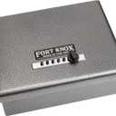 Fort Knox Original Pistol Box (PB1), Security for pistols, handgun, California DOJ Certified, Quick-Access Mechanical Lock, Heavy-Duty Steel