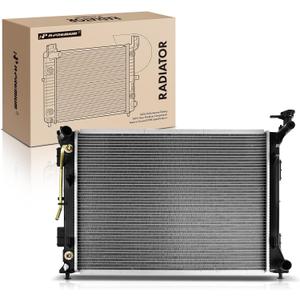 A-Premium Engine Coolant Radiator Assembly with Transmission Oil Cooler Compatible with Kia Optima 2016 2017 2018 2019 2020 L4 2.4L, Automatic Transmission, Replace# 25310C1100, 25310C1150