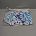 Bencailor 4 Pcs Winter Outdoor Decorations Snowman Snowflake Yard Signs with Stakes Christmas Garden Signs with LED Light Xmas Holiday Large Yard Decor for Home Lawn Party Favor Supplies(Winter Style)