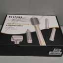 MESCOMB Upgraded 5-in-1 Hot Air Styler  Hair Dryer & Versatile Air Styler with Auto Wrap Curlers, Volumizing Brushes, Frizz-Free Hair Styler Tool for Curling, Smoothing & Adding Volume, Not Damage (Champagne)