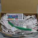 150Ft Permanent Outdoor Lights,Smart RGB Outdoor Lights with Remote APP Control, IP67 Waterproof Outside Light for House for Christmas, Halloween, Holiday, Party, Daily