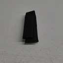 Skid-Resistant Heat Shrink Tubing Fishing Warp Tubes Rod Handle Shrink Warp (Diameter 30mm,39",Black)