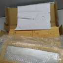 Large Bread Box for Kitchen Countertop Wooden Double Layer Breadbox Organizer with Window Vintage Farmhouse Bread Storage Container for Homemade Bread (Natural Bamboo)