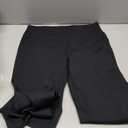 Houmous S-XXXL 29''31''33''35'' Inseam Women's Cotton Bootcut Pants Inner Pocket(Tall-35 Inseam-Black, Large)