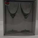 Table Tops Gallery Harvest Green Waves Wine Glass Set