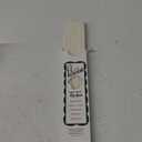 Patrician (10in Tall x 1/2'' Diameter) White Hand Dipped Skinny Taper Candles, Set of 12