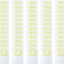 EXCEART 60Pcs Disposable Ostomy Bag Plastic Clear Colostomy Ileostomy Pouch Ileostomy Care Bag for Ileostomy Stoma Care