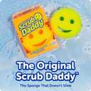 Scrub Daddy Color Sponges - Scratch-Free Multipurpose Dish Sponges for Kitchen, Bathroom & Household Cleaning - Made with BPA-Free Polymer Foam (3 Count)