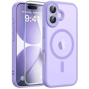 iPhone 17 Case, Fit for Magsafe, Light Purple