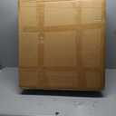 Automatic Chicken Feeder - 40 lb Capacity 6 Port Large Metal Chicken Feeders - No Waste Poultry Feeder with Locking Lid and Legs for Inside Chicken Coops (16.5"L x 9.5"W x 19.2"H)