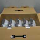 10-Pack Glass Food Storage Containers with Tempered Lids  Borosilicate, Airtight, Oven-Safe (-4F~950F), BPA-Free, 4.4 & 1.6 Cup, Leak-Proof, Dishwasher Safe (Gray)