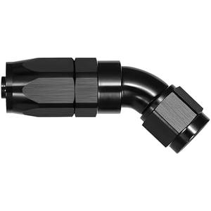 EVIL ENERGY 12AN 45 Degree One Piece Full Flow Hose End Fitting Swivel For CPE Braided Hose