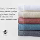 Coyuchi Classic Organic Cotton Terry Bath Towels, 100% GOTS Certified
Minimalist 4-Piece Towel Set, Quick-Dry, Soft, Absorbent, Lightweight, 2 Hand Towel, and 2 Bath Towel, Graphite