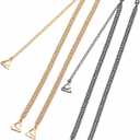 LUOZZY 2 Pairs Rhinestone Bra Straps Adjustable Shoulder Replacement | Adjustable, Shoulder Replacement