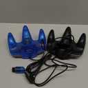 2 Pack Classic N64 Controllers (Black) Bundle with 2 Pack 6FT N64 Controller Extension Cable