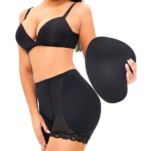 ALINBAIST Butt Lifter Shapewear High Waist Tummy Control Hip Padded Panties,Xlarge