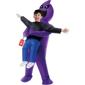 Morph Light Up Ghoul Costume Kids, Inflatable Alien Pick Me Up Kid Costume, Boys Inflatable Costumes, Blow Up Costumes for Kids