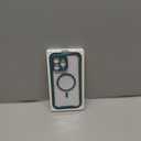 Miracase for iPhone 16 Pro Max Case 6.9'', [Bubble Free] Full-Body Phone case with Built-in Full Glass Screen &Lens Protector,Compatible with MagSafe,Drop Proof 16 Pro Max Cover, Green