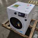 Midea 24 Inch All-in-One Front Load Washer Dryer Combo, 2.7 Cu.ft 26lbs Ventless Full-Automatic Washing Machine with Steam Care, Overnight Dry, 1400 RPM 16 Wash Cycles, White