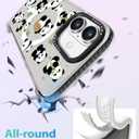 Toycamp for iPhone 16 Plus Case Compatible with Magsafe - Cute Design 360 Magnetic Ring Holder Stand Kickstand Funny Animal Girly Pretty Fashion TPU Phone Covers for Women Tenn Girls