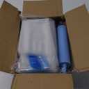 20 Pack Vacuum Storage Bags, Space Saver Bags (4 Jumbo/4 Large/4 Medium/4 Small/4 Roll) Compression for Comforters and Blankets, Sealer Clothes Storage, Hand Pump Included