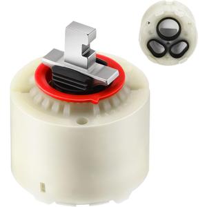 Enhon 1 Pack Shower Faucet Cartridge Compatible with 023529-0070A, Compatible with American Standard Single handle kitchen bathroom Tub/Shower, 47 MM with Seals, Kitchen Ceramic Faucets Cartridge
