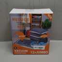 Vacuum Storage Bags Jumbo (10 x Jumbo),Plastic Packaging Bags,Space Saver Sealer Compression Bags for Blankets, Comforters, Pillows, Bedding,Clothes Storage