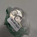 Heavy Duty Padlock with Key 70mm Stainless Steel Commercial Discus Keyed Lock, High Security, 1 Pack