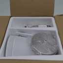 NIORSUN 14.5 inch Battery Operated Wall Sconce Set of 2,Brushed Nickel Rechargeable Wall Lights with 5200mAh Dimmable Bulbs and Remote,9 Colors Wireless Sconces for Bedroom Living Room Decor