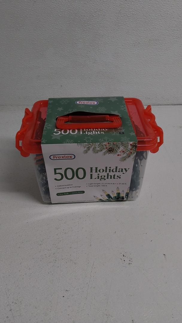 500 Holiday Lights 2x27.93ft & 1x 37.30ft Total Length 100ft