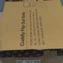 Kids Sofa, 2-in-1 Flip-Out Foam Couch with Soft Sherpa Cover, Cozy Play Lounge Chair, Pink (Medium)