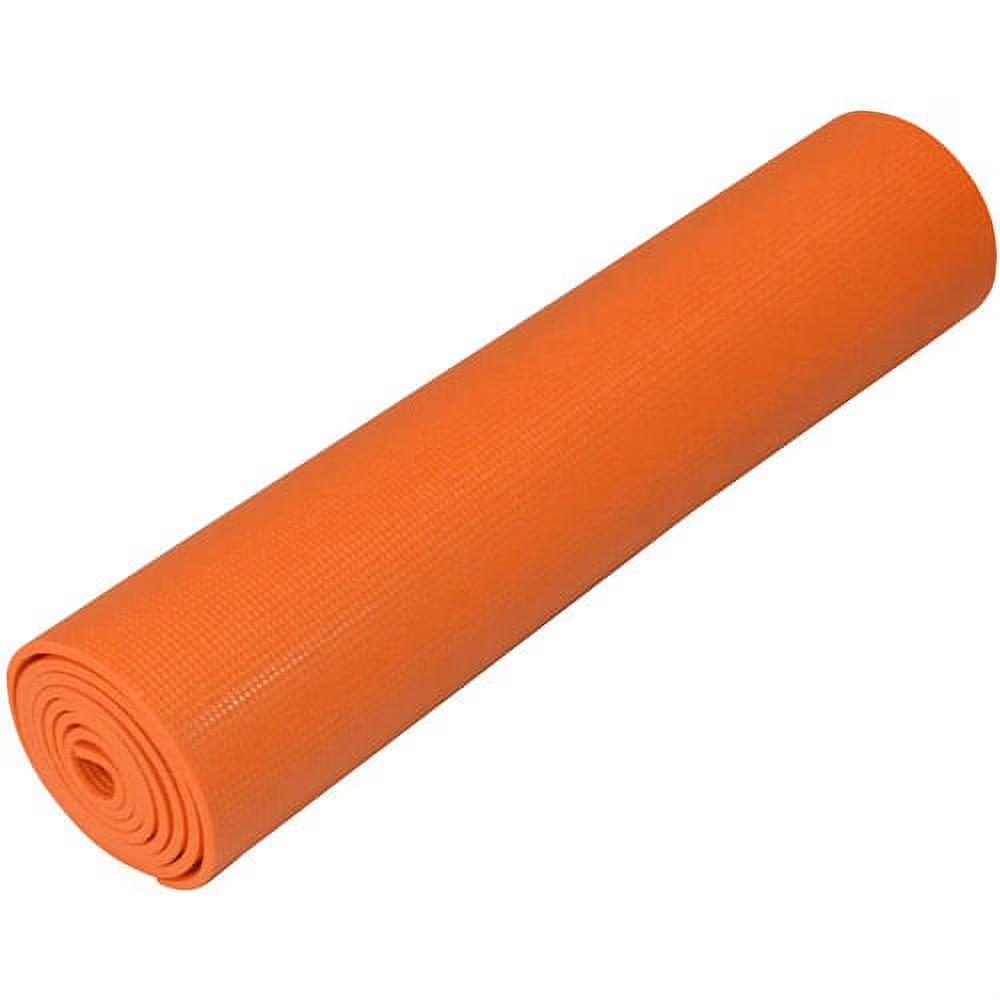 Orange Yoga Mat, 68x24