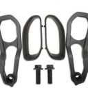 MITZONE Front Tow Hooks Right & Left with Bushing Compatible with 2019 2020 2021 2022 2023 2024 RAM 1500 Replace 68272944AB 68272945AB