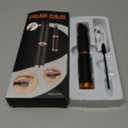 Heated Eyelash Curler - 2-in-1 Clip-Type Design, 3 Temperature Modes, USB Rechargeable Electric Eyelash Curler, Natural Curling, Gift for Women, Brown Black