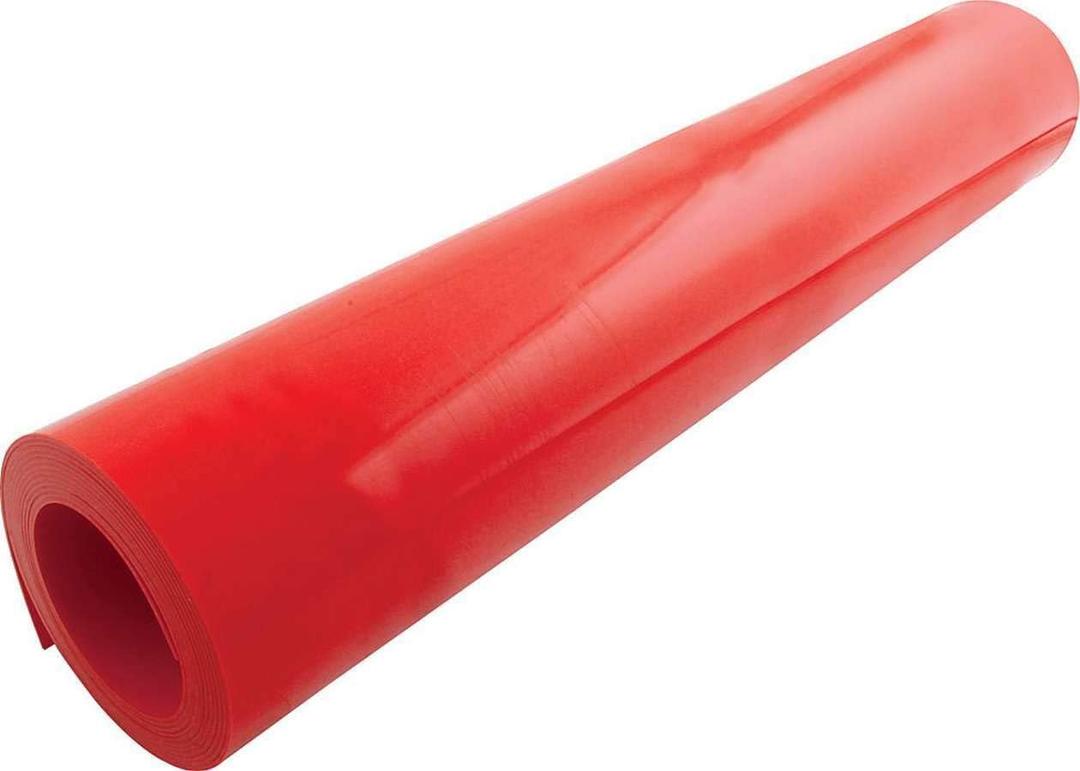Allstar Performance ALL22410 Red 0.07" Thick 24" Wide 10' Plastic Roll