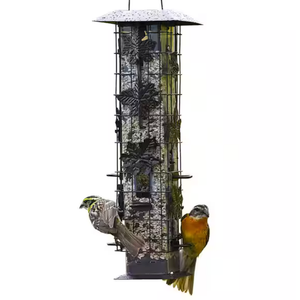 Perky-Pet Squirrel Be Gone Caged Bird Feeder 